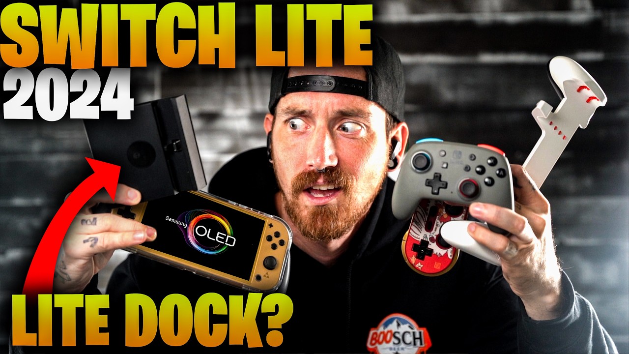 Подключайте Switch LITE! Лучшие аксессуары для Switch Lite в 2024 году