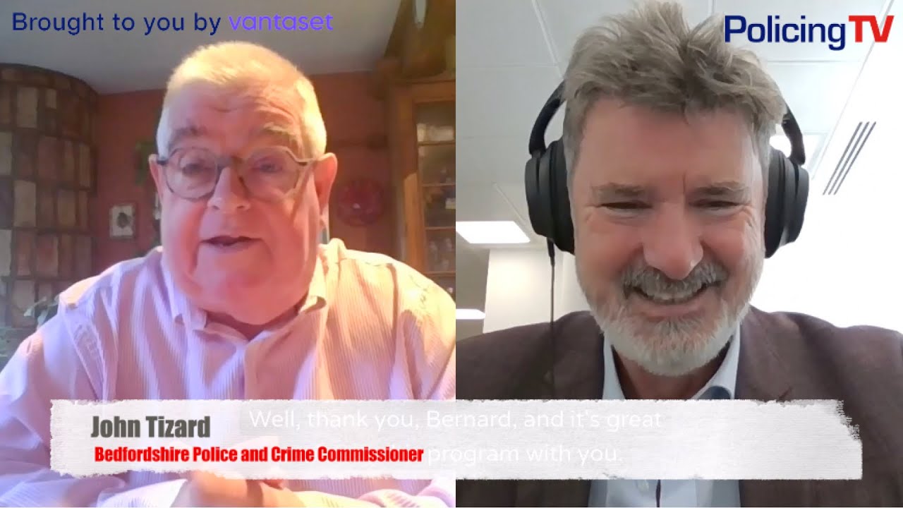 Interview with Bedfordshire's new PCC , John Tizard.