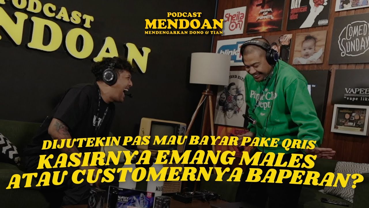 PODCAST MENDOAN - KASIR JUTEK