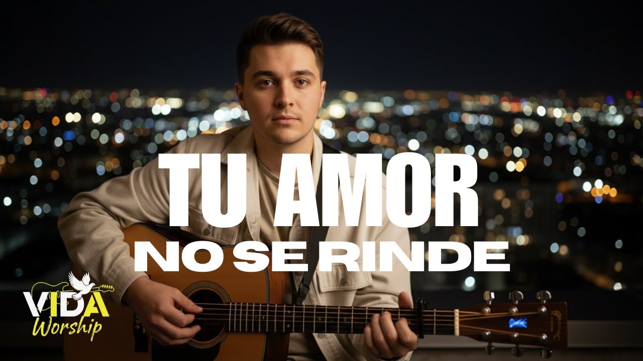 Tu Amor No Se Rinde - Salmos 139:7 | Canción Cristiana Original (Lyric Video) - Adoración Worship