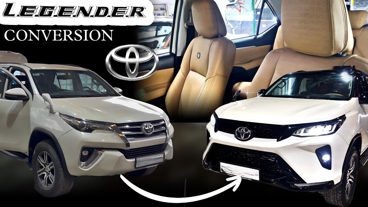 Fortuner 2017 to LEGENDER Conversion With Interior @StreetAutomotiveCustoms 