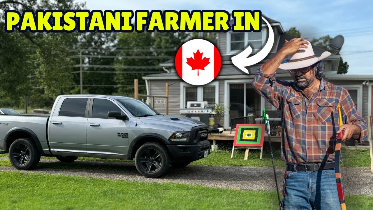 Pakistani Farmer in Canada 🇨🇦 | From Animal Farming to International Horseback Archery For Pakistan