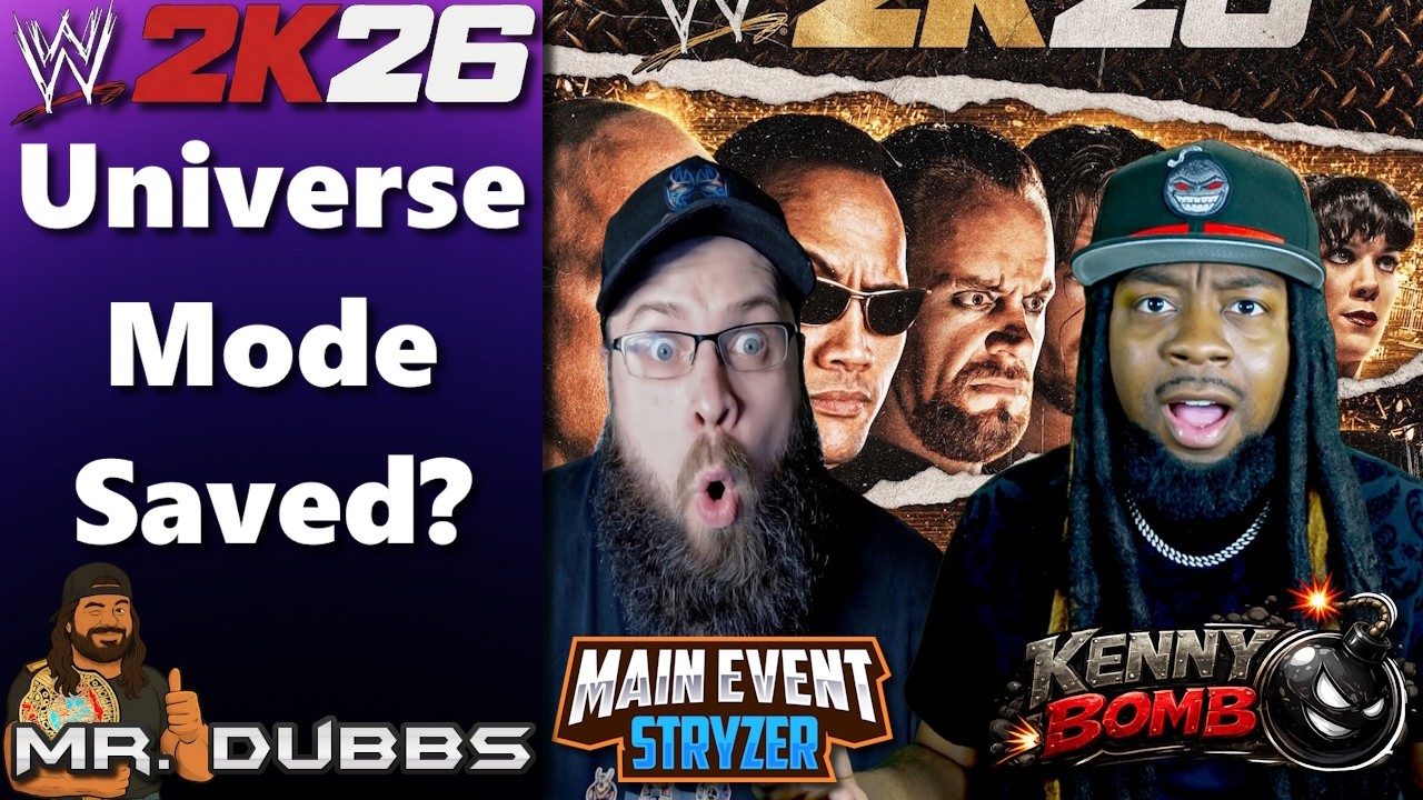 В этом году режим Universe в WWE 2K26 просто сумасшедший!