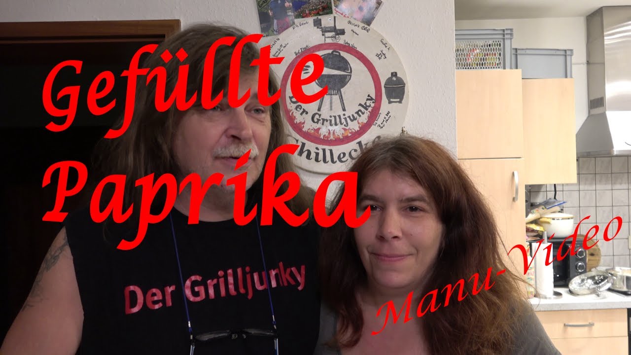 Gefüllte Paprika - Der Grilljunky 661