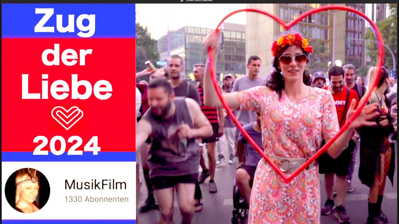 🎥 Werbefilm für Zug der Liebe 2026 in Berlin Friedensdemo / Мир / #MusicVladimirAbramov