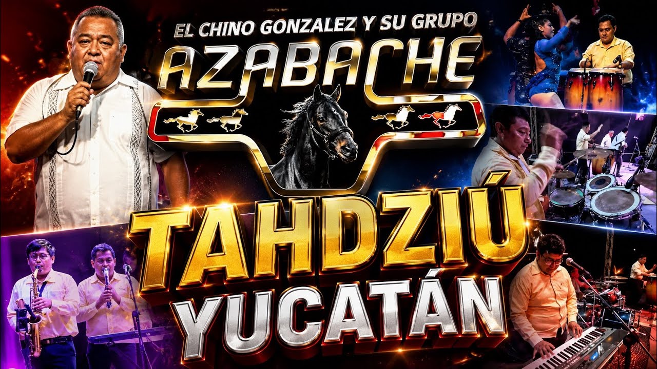 El Chino Gonzalez Y Su Grupo Azabache En vivo desde Thadziu Yucatan 2025 cumbias del sureste