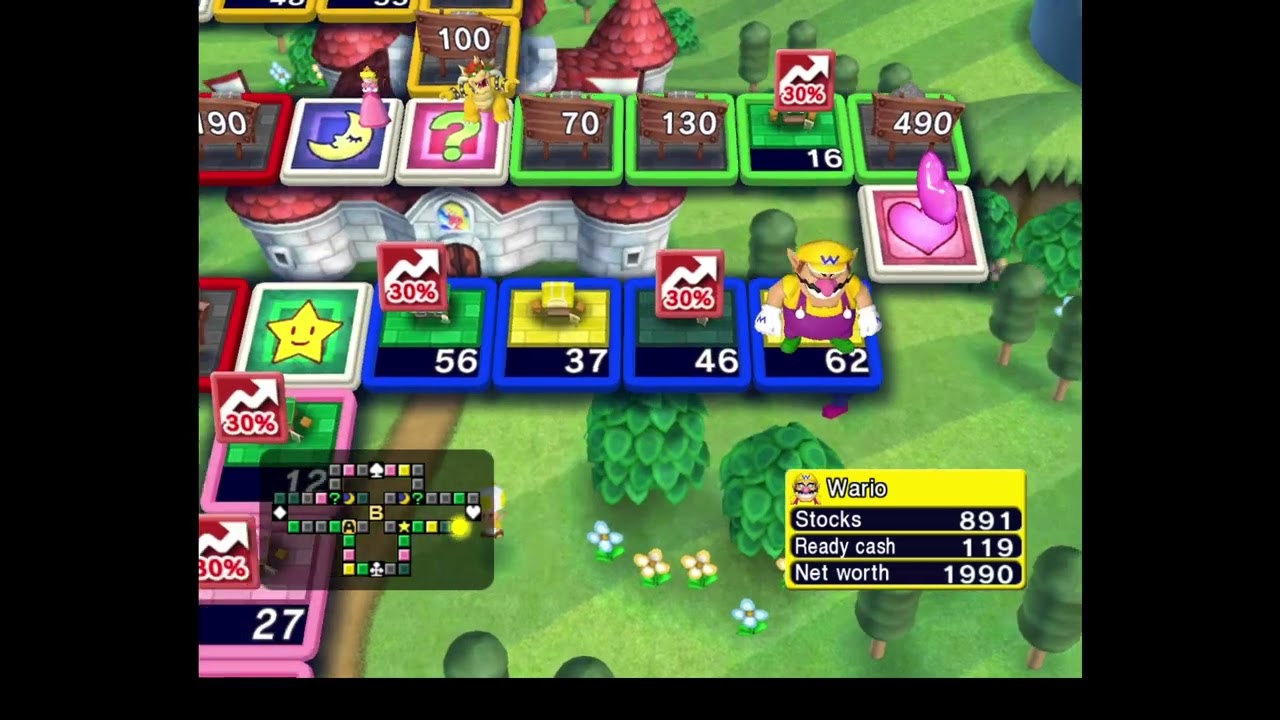 Fortune Street Peach's Castle