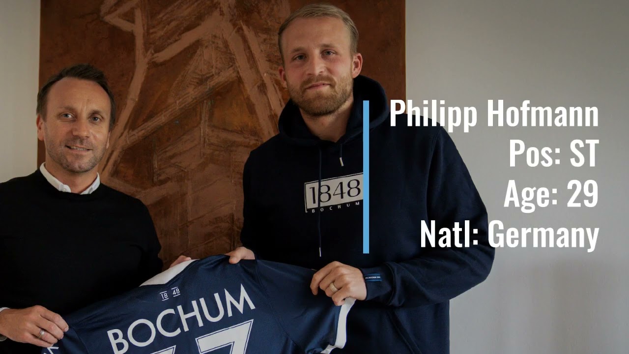Philipp Hofmann to VfL Bochum for Free!