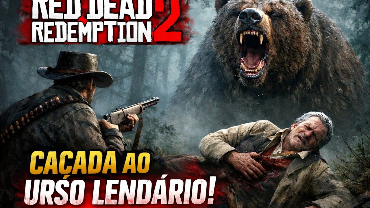 caçada ao urso lendário🐻- #7 | red dead redemption 2