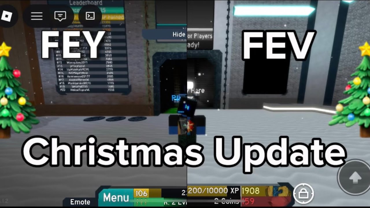 FEY & FEV Christmas Update