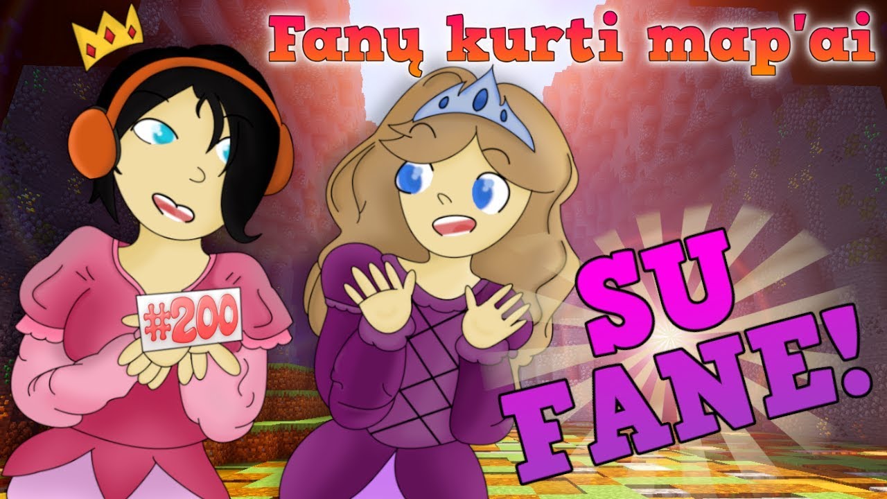 Edvisss Žaidžia Fanų Kurtus Map'us! [EP200] Su Fane!