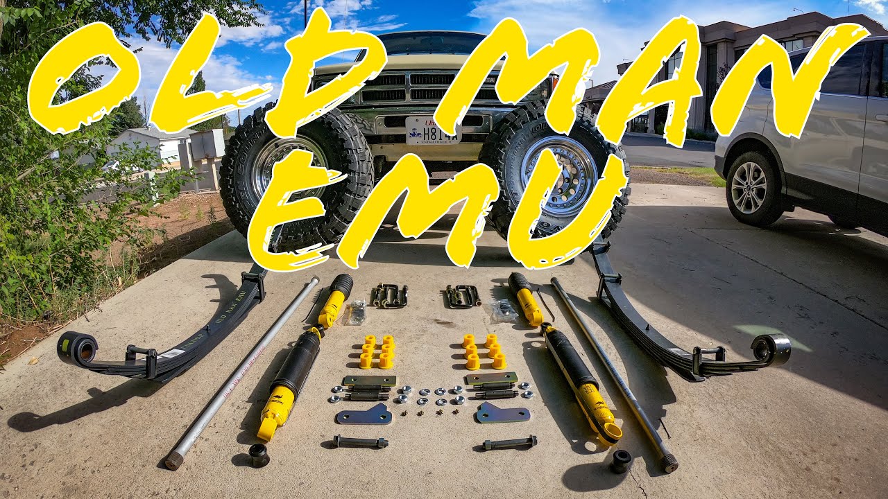 Установка лифт-комплекта для Toyota Pickup Old Man Emu