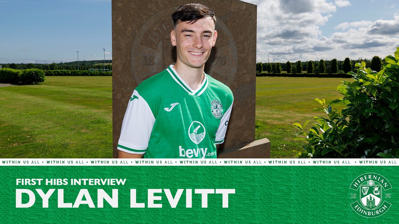 Dylan Levitt's First Hibs Interview | Hibernian FC