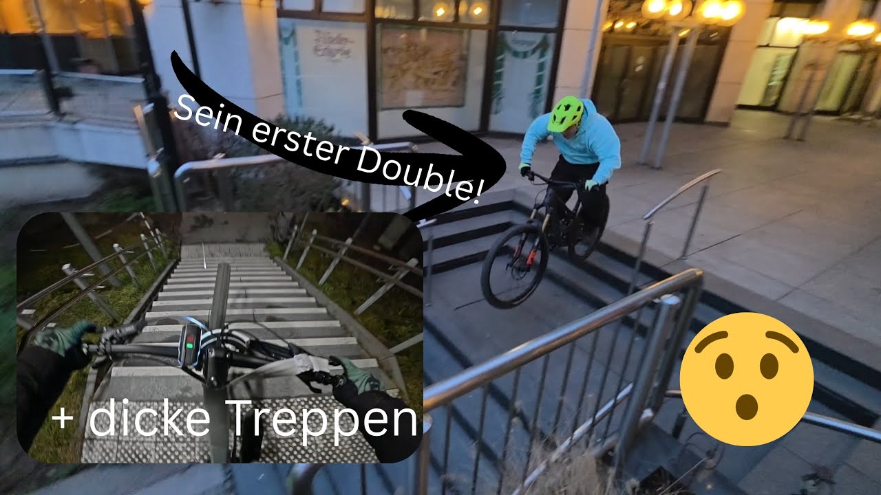 ERSTER DOUBLE UND DICKE TREPPEN!😬😍