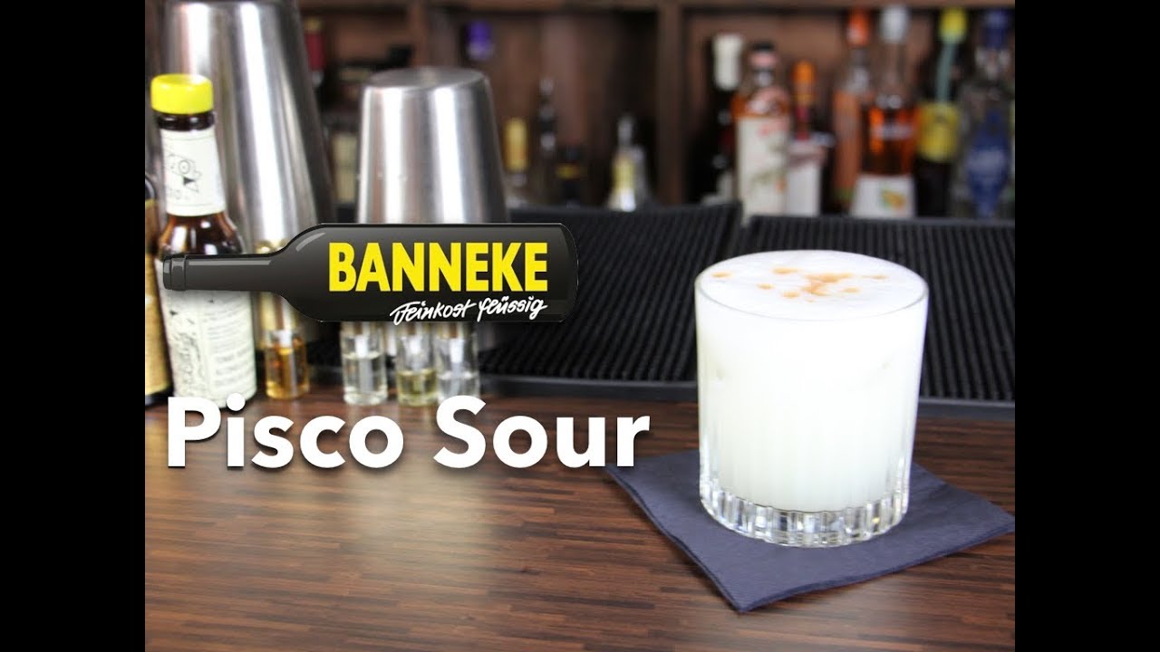 Pisco Sour - Pisco Drink selber mixen - Schüttelschule by Banneke