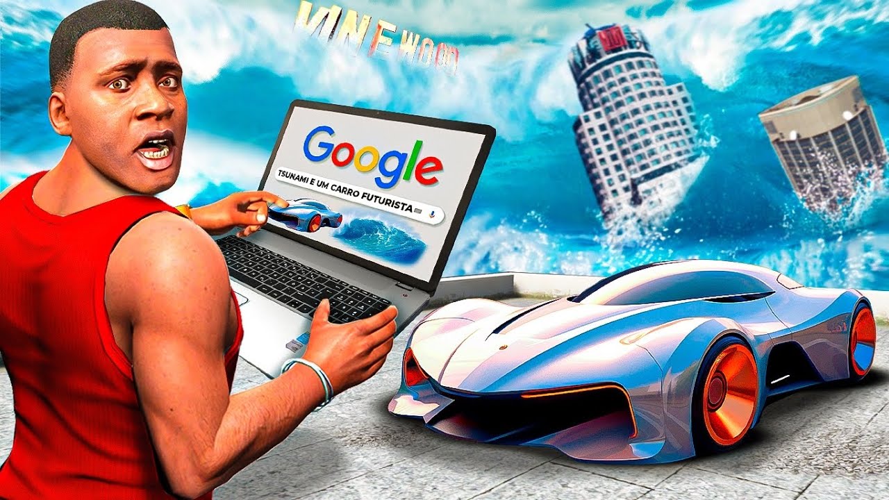 TUDO QUE EU PESQUISO NO GOOGLE APARECE NO GTA 5!