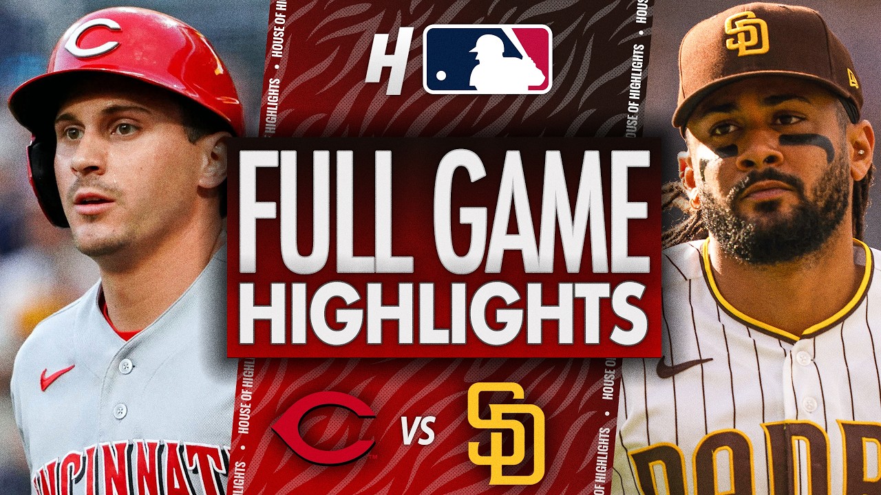 Cincinnati Reds против San Diego Padres &mdash; ПОЛНЫЙ ОБЗОР МАТЧА 🔥 10 июня 2026 г., сезон MLB