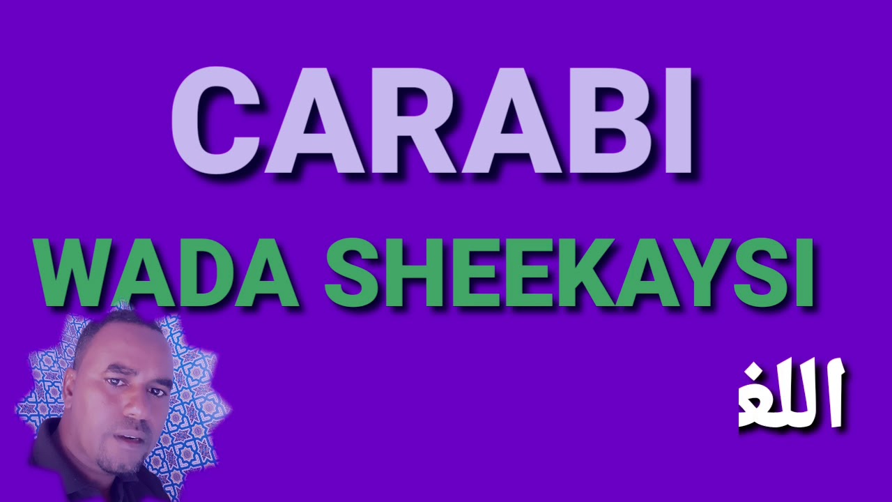 CARABI WADASHEEKYSI.