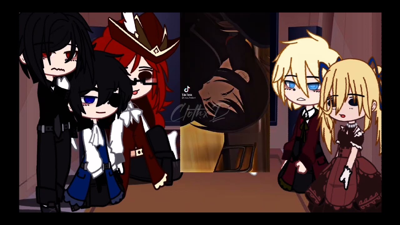 Black Butler react to F!Y/n as.. Sebastian Michaelis Daughter!? //!AU¡ 🇬🇧//Angst+ !SHW¡ read desc..