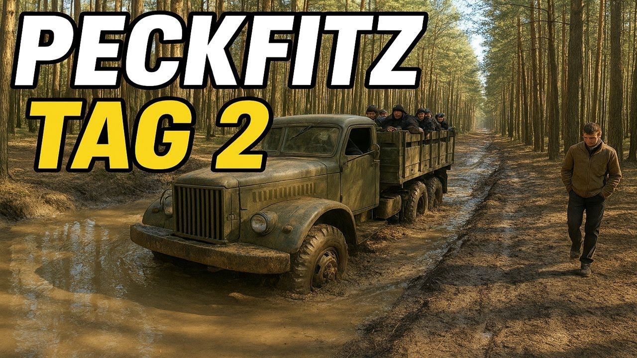 Peckfitz Tag 2 – Mit dem KRAZ durchs Gelände! 💪🚜