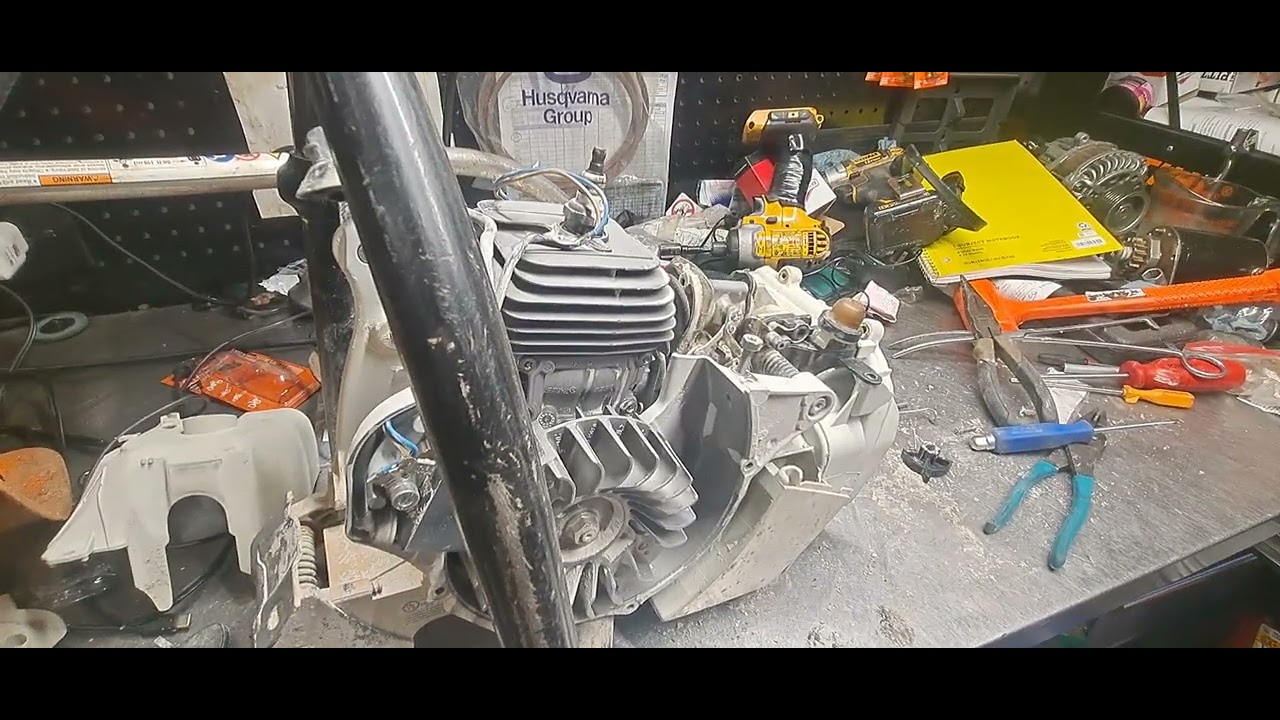 parte1. TS 420 STIHL .COMO CAMBIAR CARBURADOR . CORTADOR DE  (CONCRETO,CEMENTO.)