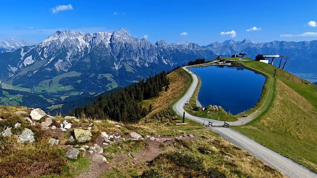 Asitz, Steinbergbahn - Leogang, Austria 4K