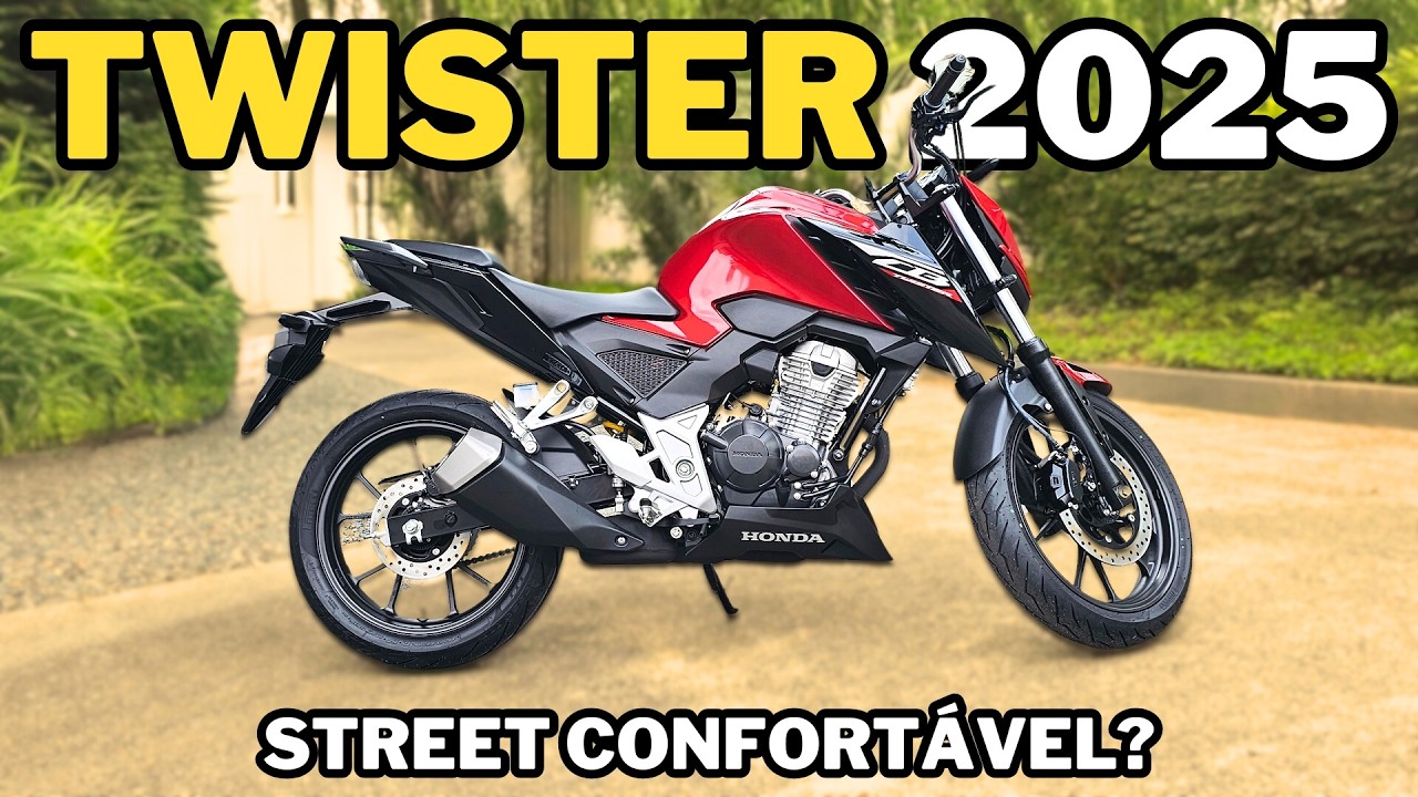 Honda CB 300 Twister 2025: Versatilidade para o Dia a Dia!