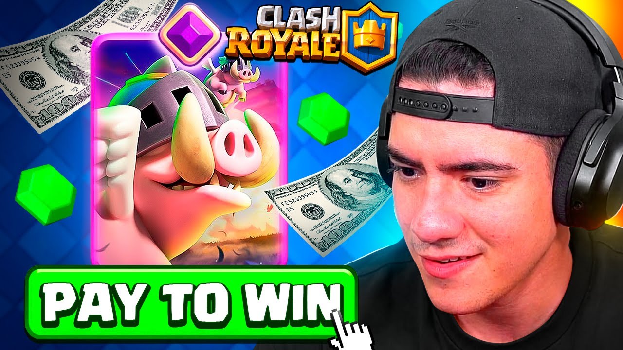 JUGUE CLASH ROYALE Y ES TAN PAYTOWIN QUE ME HACE FELIZ - TheDonato