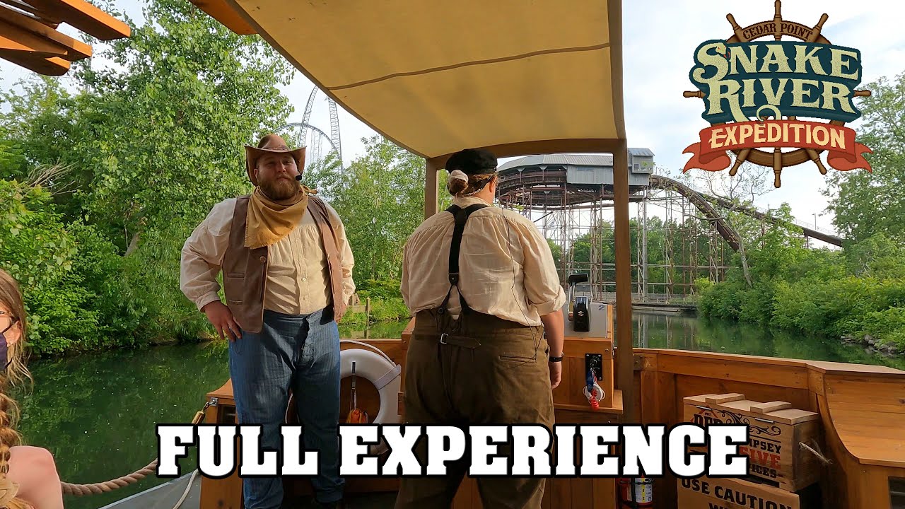 Snake River Expedition - FULL EXPERIENCE in 4K (Cedar Point)