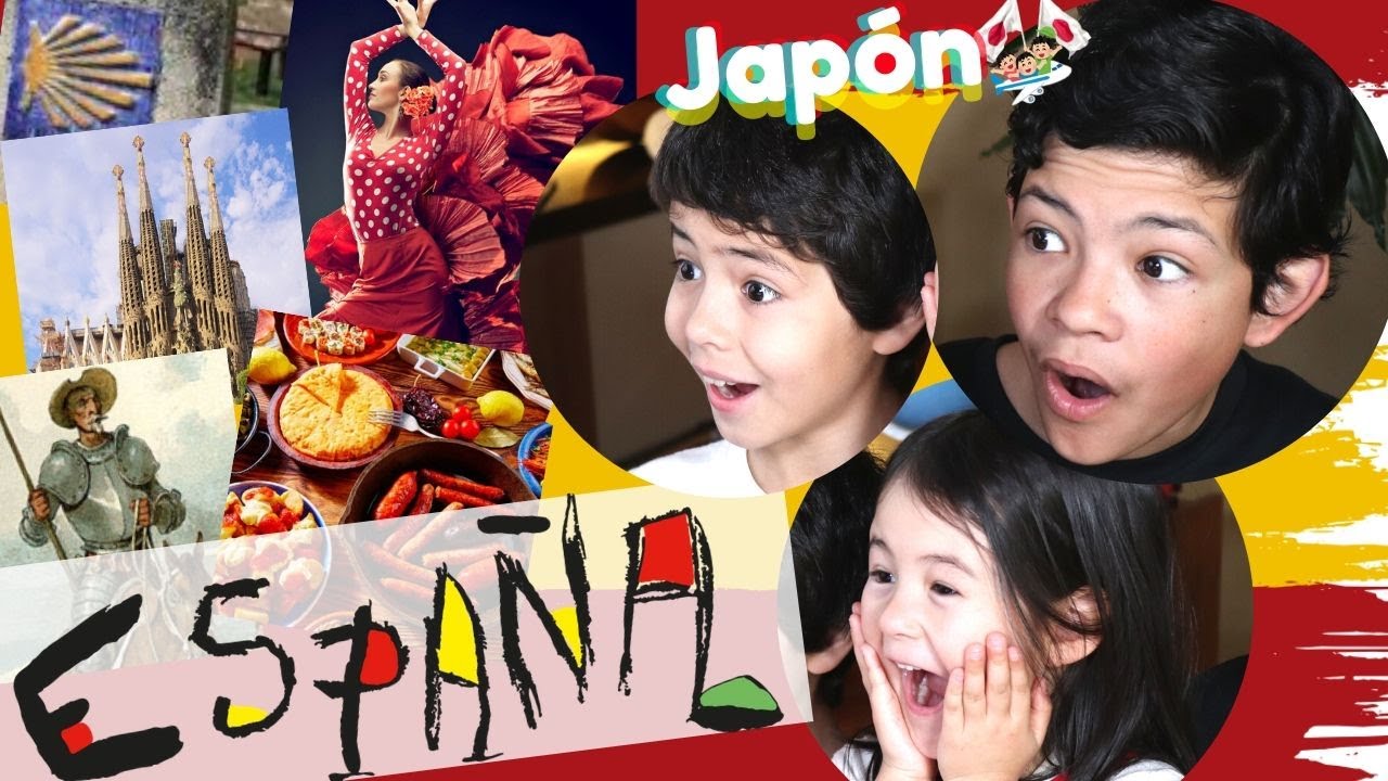 Niños Japoneses reaccionan a España