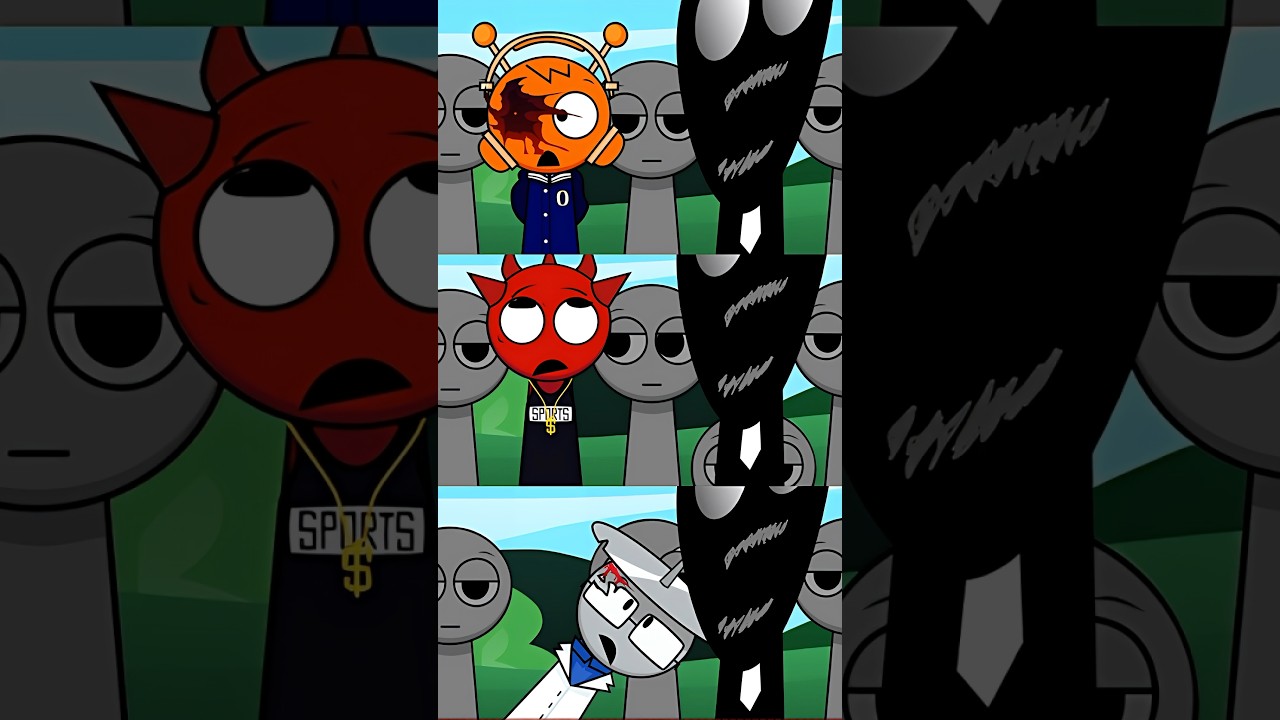 Incredibox Sprunki Parodybox But All Sprunki are so Scary for a Black