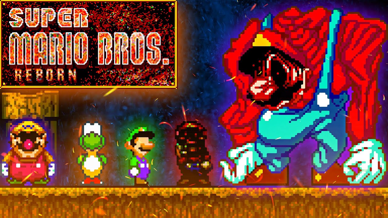 Super Mario.EXE: REBORN (Remake) ~ Beta Version Gameplay 4K60FPS!