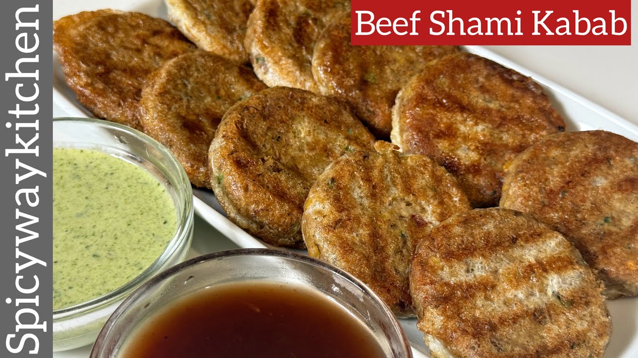Beef Shami Kabab Recipe | How to Make Shami Kabab | Beef Shami Kabab