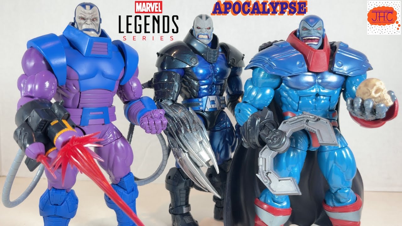 UNBOXING APOCALYPSE X-MEN RETRO BAF AGE OF DELUXE Marvel Legends Action Figure Review Custom Kitbash