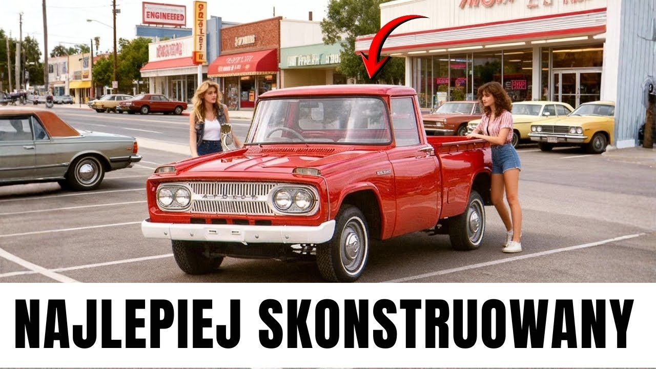 10 pick-upów z lat 60. z przerażającą technologią, całkowicie zapomnianych