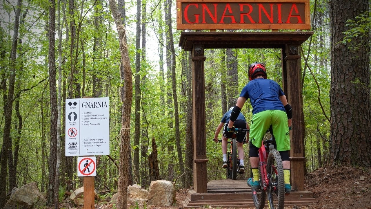 Gnarnia - Blankets Creek - NEW Double Black Diamond MTB Trail Adds some Spice to Metro Atlanta, GA
