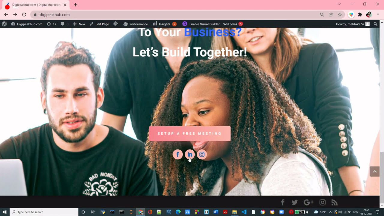 how to Make A  Wordpress Website with Divi theme Builder | Divi Theme Builder Tutorial In Hindi