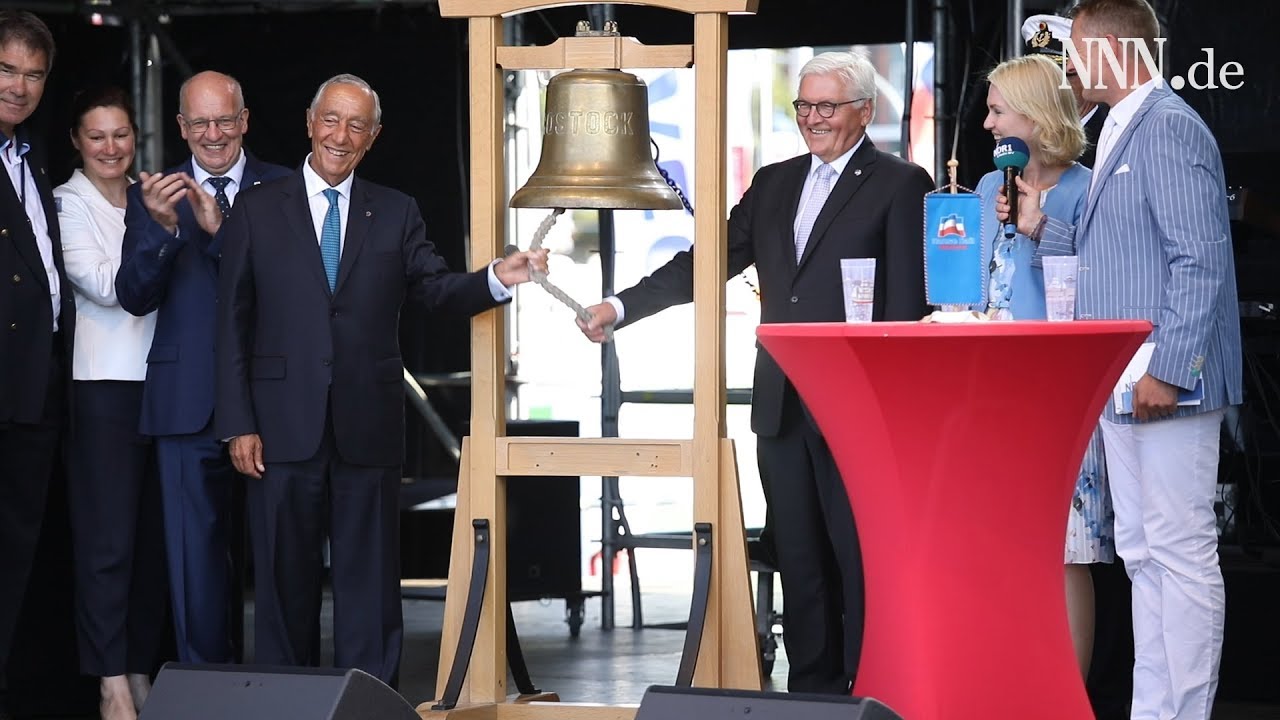 Hanse Sail 2019: Bundespräsident Steinmeier eröffnet die Sail