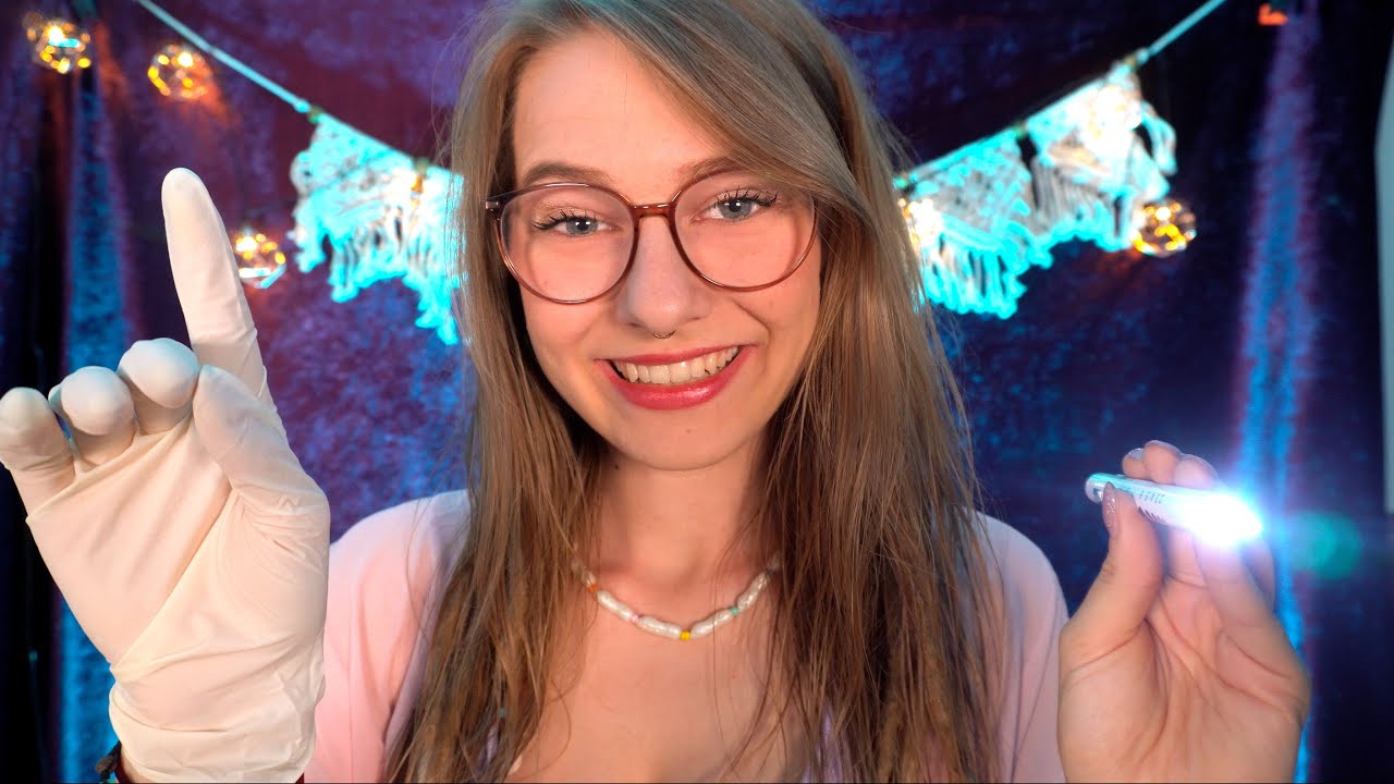 ASMR Augen Und Ohrenuntersuchung Für Angstpatienten | Soph Stardust