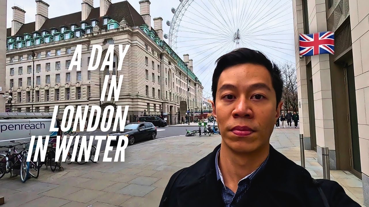 Exploring London in Winter 🇬🇧 | London Eye, Big Ben and We Were Sneezing