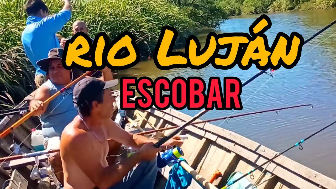 Pesca Escobar rio Luján fuimos hasta canal las Rosas 