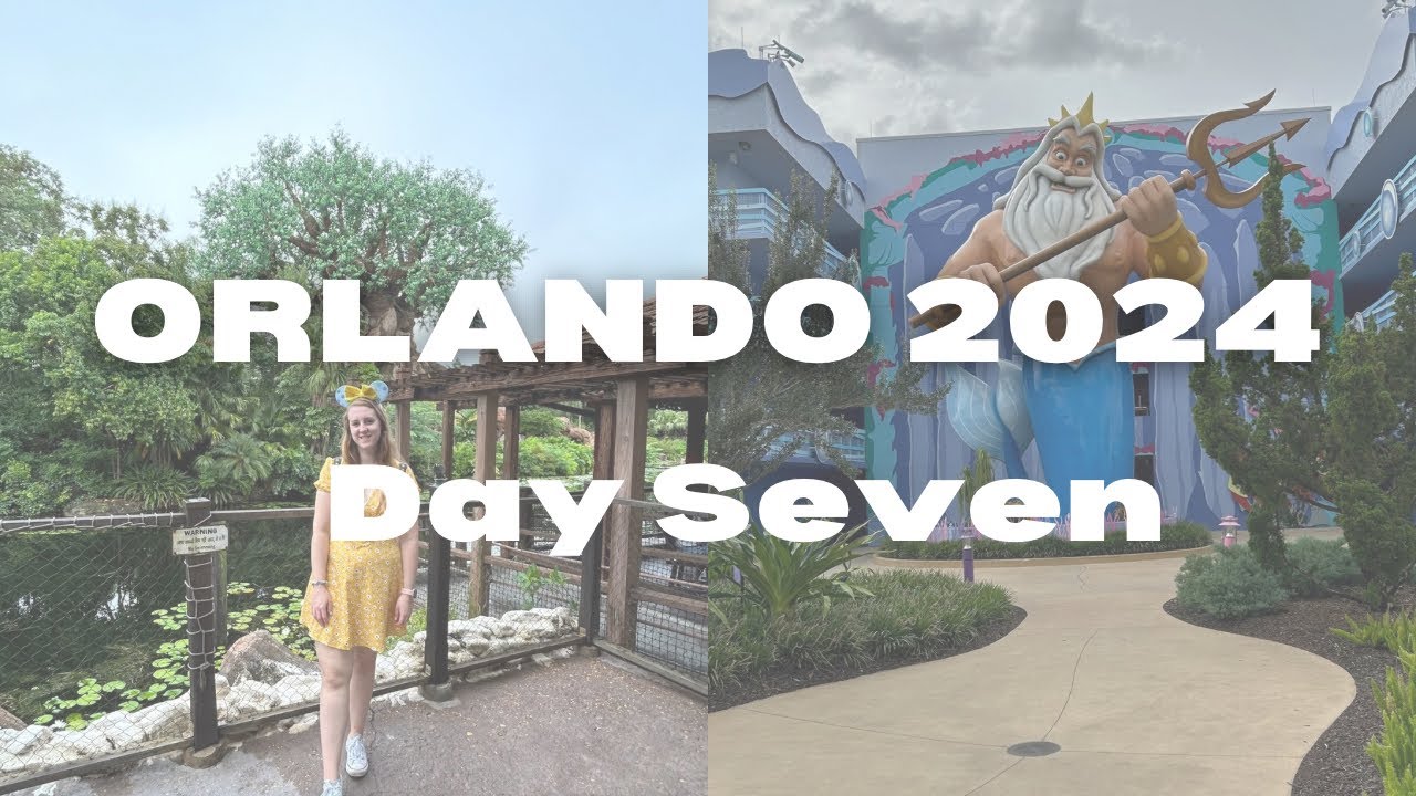 Orlando 2024 | Day Seven | Walt Disney World |Animal Kingdom | Art of Animation | Stace Does Travel