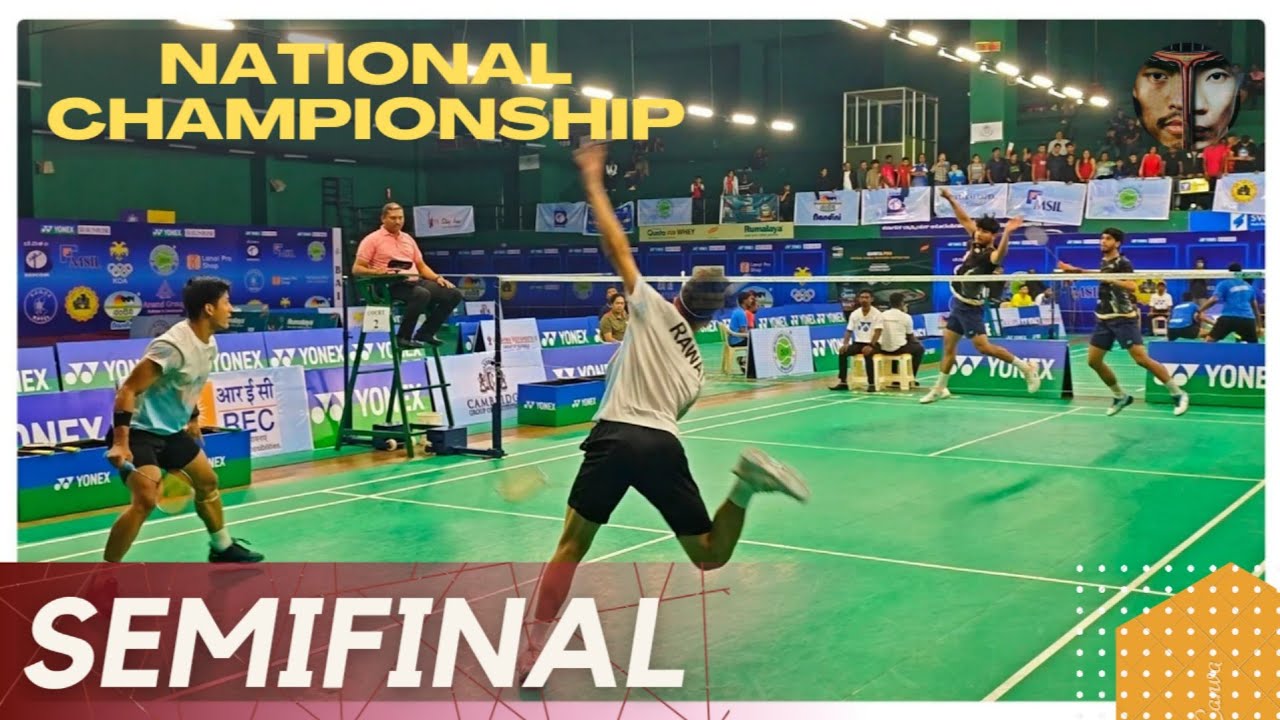ARSH/SANSKAR VS SURAJ GOALA/DHRUV RAWAT:YONEXSUNRISE ALL INDIA SENIOR CHAMPIONSHIP BANGALORE 2024