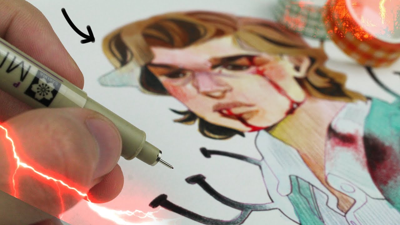 Dibujando a STEVE con CRAYONES ACUARELABLES | (Haul + Sorteo stationerypal)