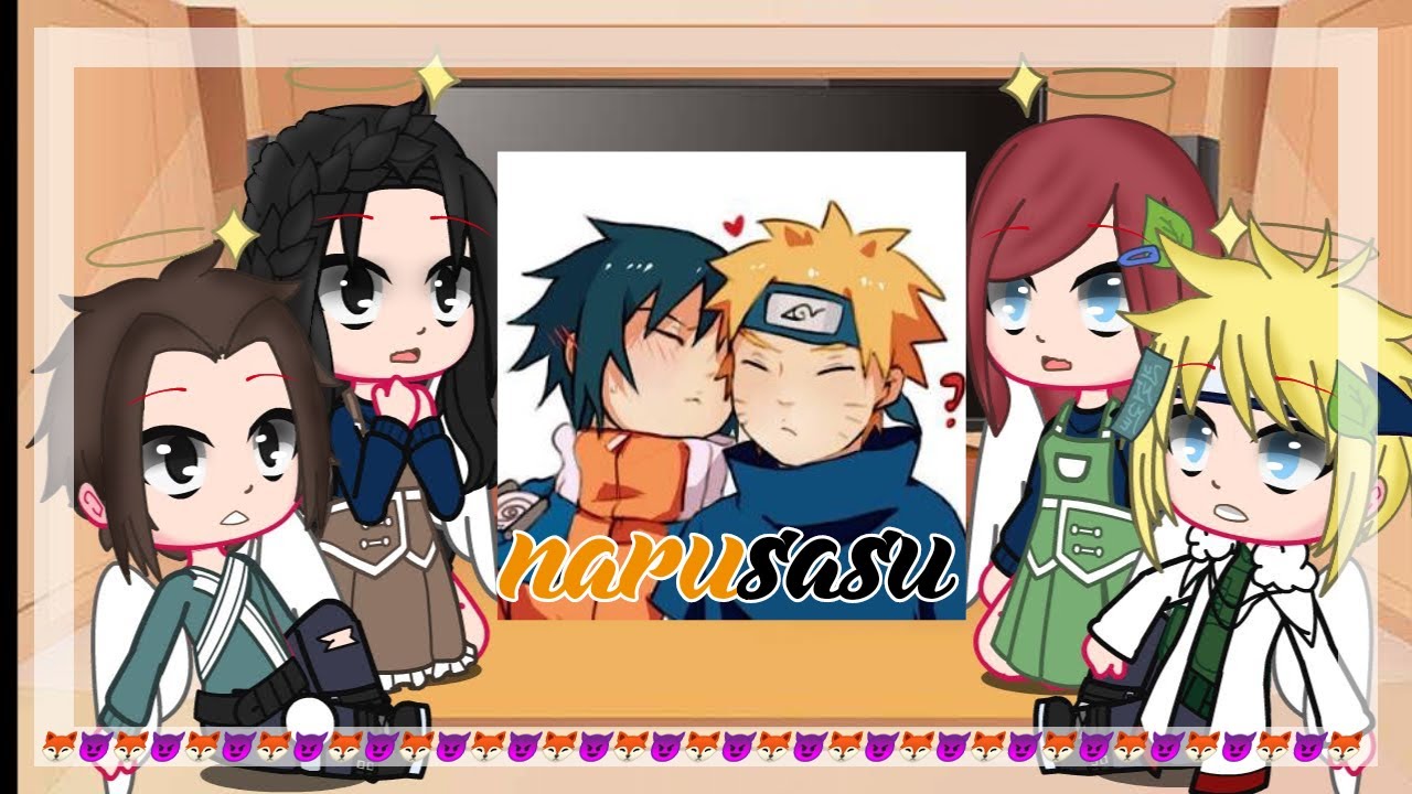 🌟los padres de Naruto y Sasuke reaccionan a🌟  (Naruto)//Sasuke//(narusasu)//GACHACLUP