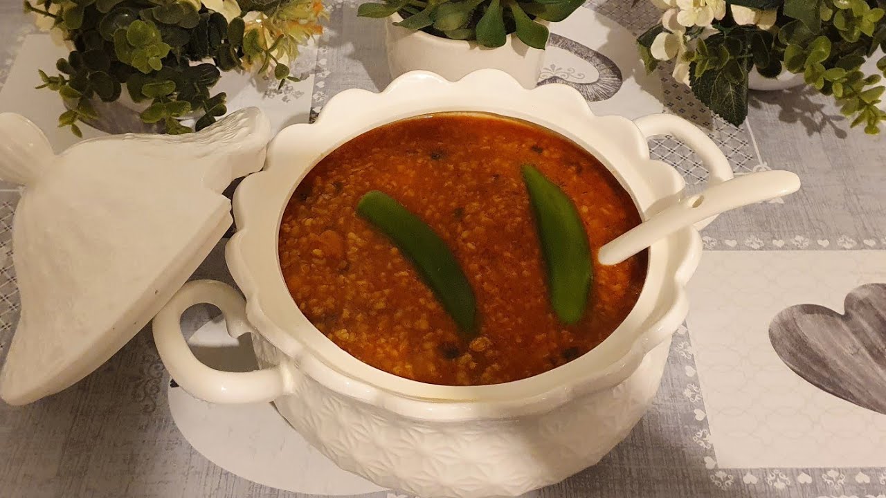 طريقتي في تحضير برغل جاري😋😋