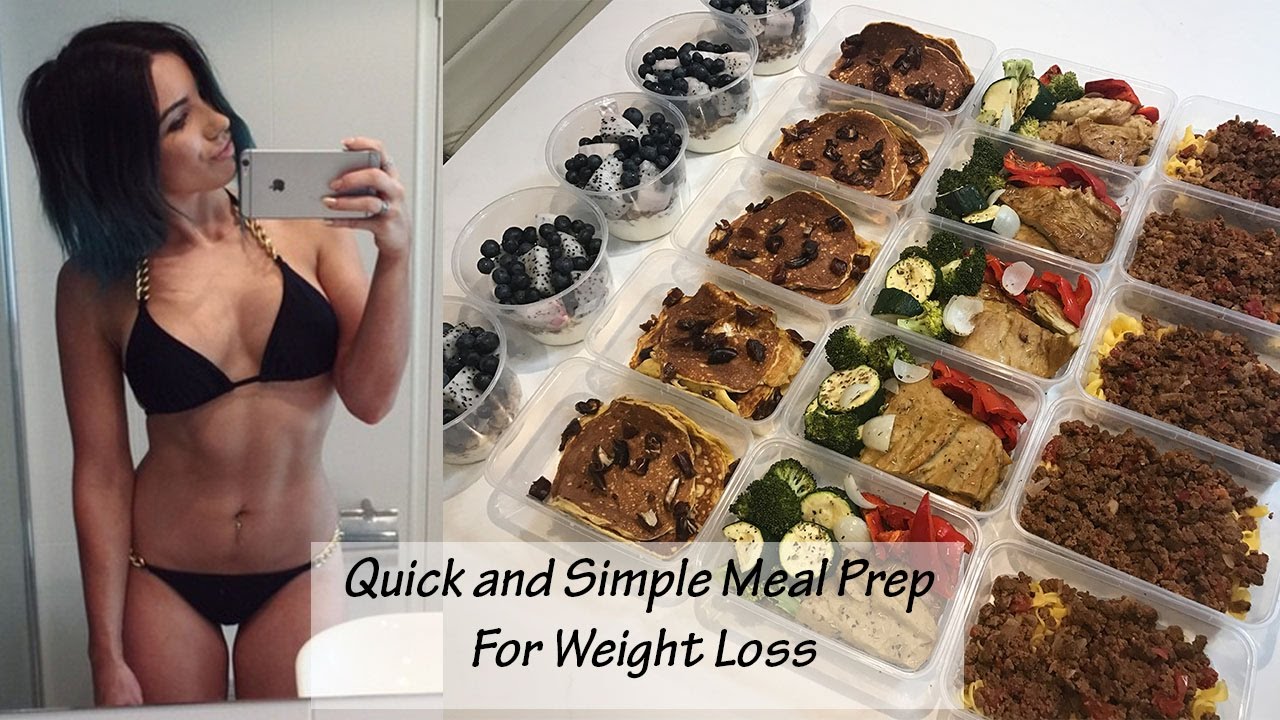 Meal Prep With Me: Simple and Easy Food Designed For Weight Loss || MCD