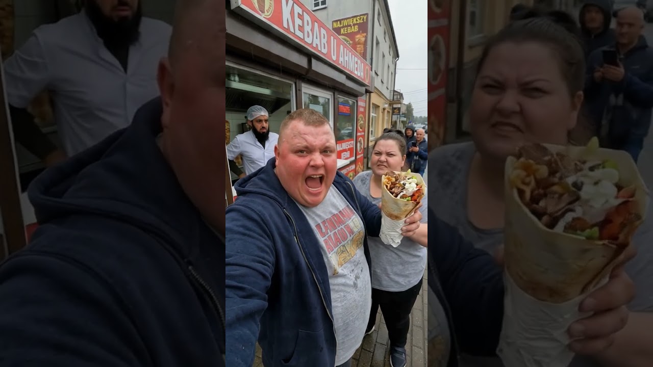 Zabrał dziewczynę na kebaba AWANTURA #shorts #polska