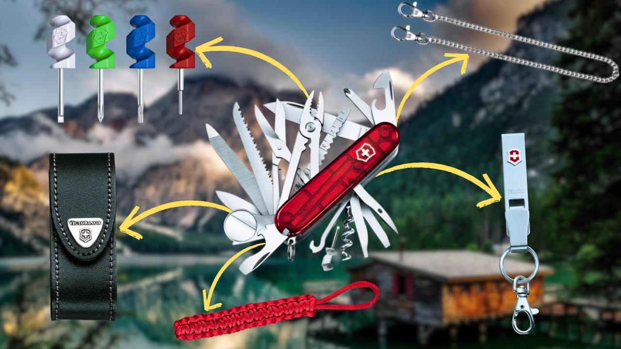 5 ACCESSOIRES INDISPENSABLES POUR TON COUTEAU SUISSE !