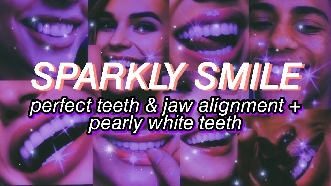 ⚜️STRAIGHT & WHITE TEETH Subliminal + perfect jaw & healthy oral cavity {XT-01}
